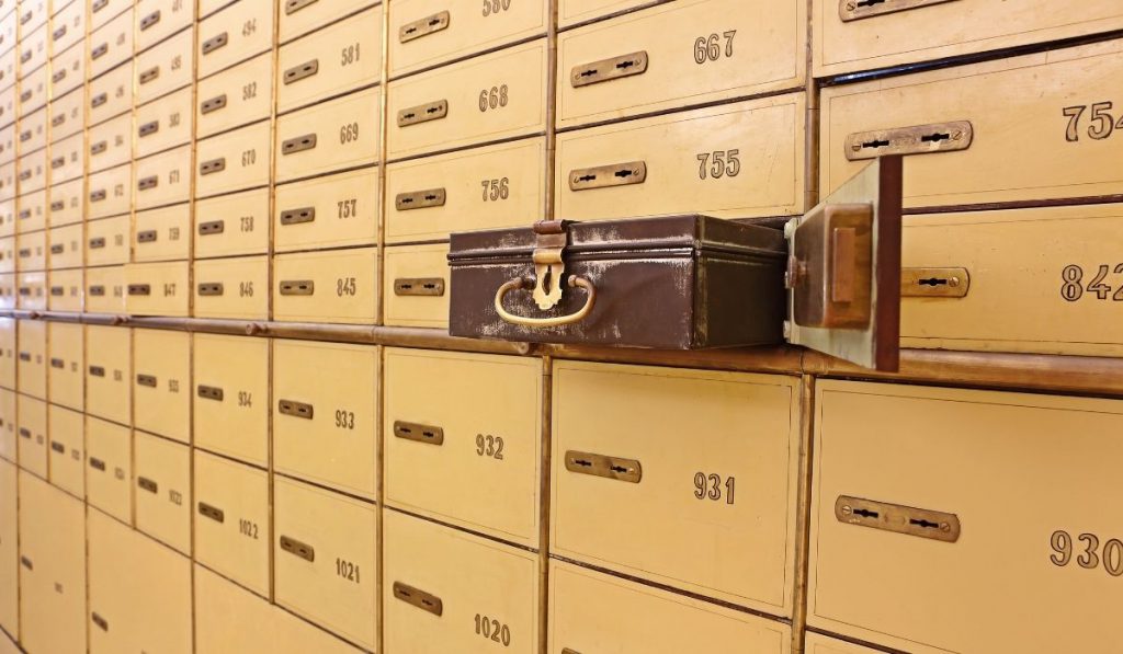 safety deposit box